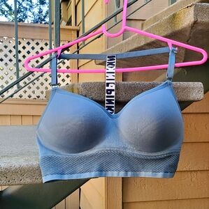 PINK Victoria's Secret Blue Bra
